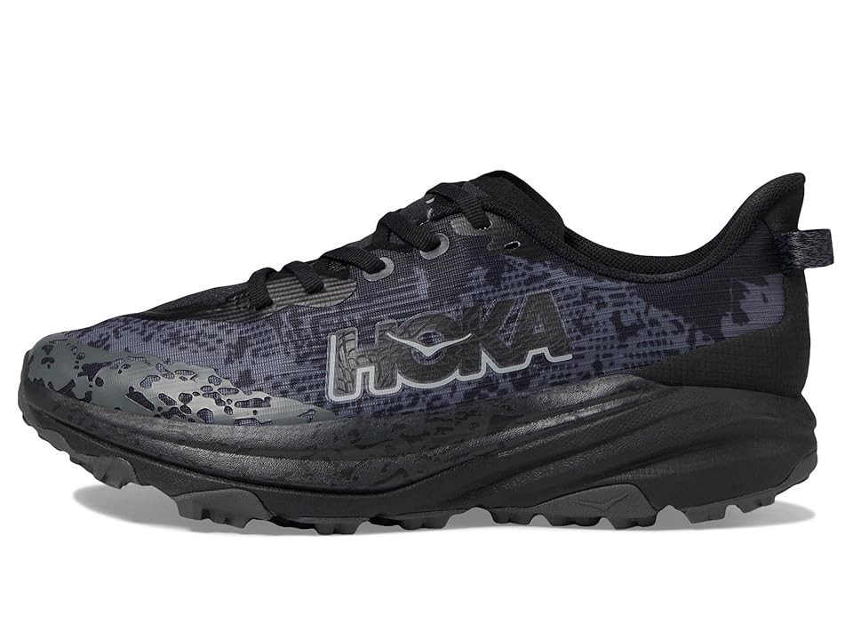Hoka Speedgoat 6 Junior | Obsidian / Outer Orbit - Black / 5.5 / Standard - image 5