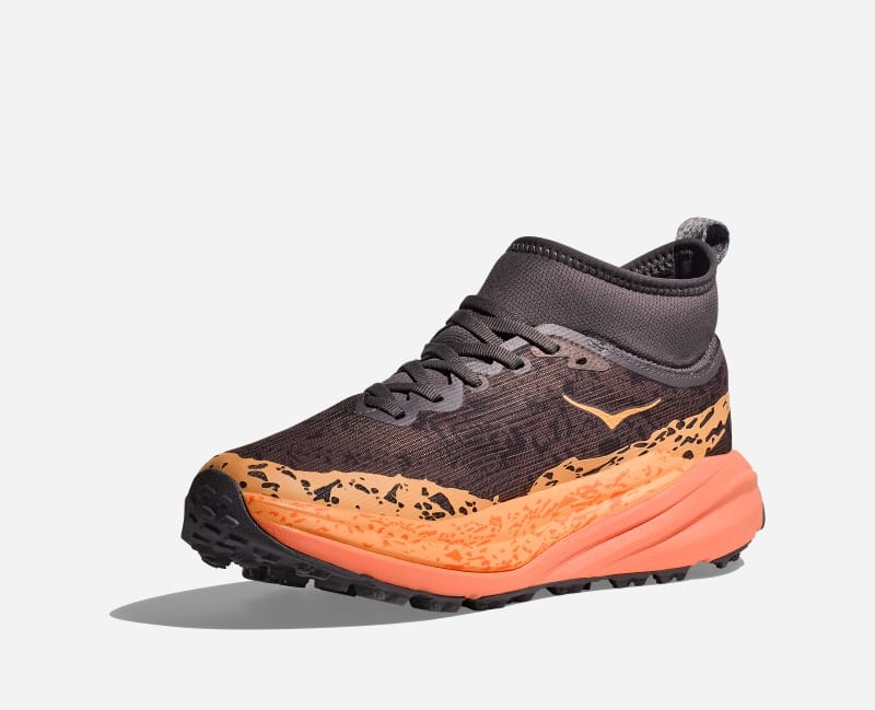 Hoka Speedgoat 6 Mid Gore-tex Womens | Galaxy / Guava - Pink / Standard / 5 - image 3