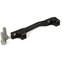Black Hope Mount M-Post adapter with two mounting holes and two silver bolts.