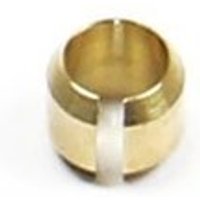 Brass Hope Olive fitting for 5mm hose, cylindrical with a smooth finish and a slight taper at one end.