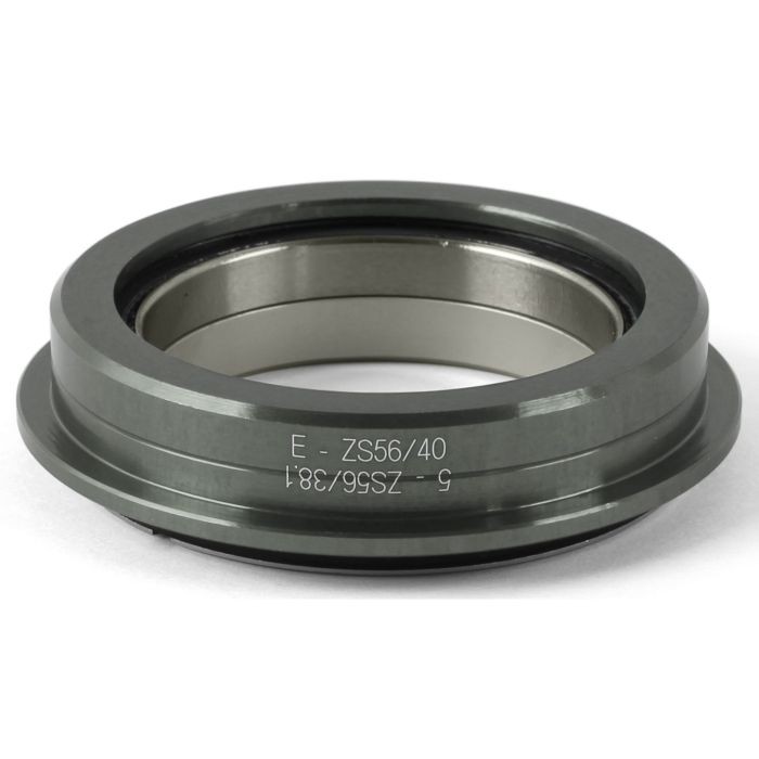 Smoke-colored bottom cup for Hope Pick 'n' Mix headset, made of integral material, featuring size markings ZS56/40 and a sleek, polished finish.