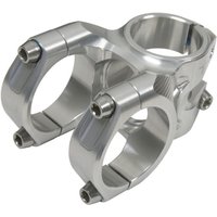 Silver Hope Trail Stem, 40mm length, 31.8mm clamp, sleek design with bolt fastenings and polished finish.