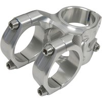 Silver Hope Trail Stem, 50mm length, 31.8mm clamp diameter, sleek design with polished finish and bolt fittings.