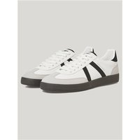 White and grey Jack & Jones trainers with black accents, lace-up front, and dark rubber sole, size 43.