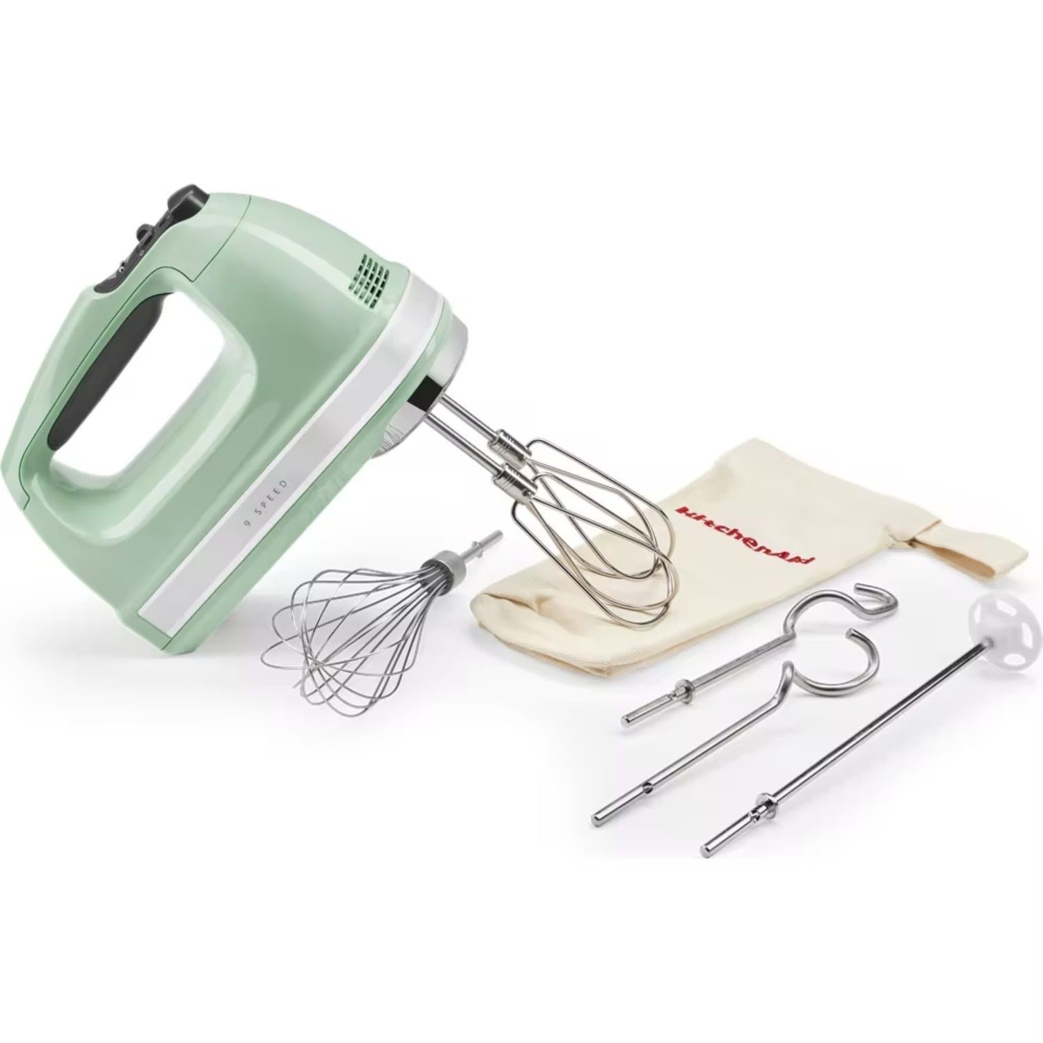KitchenAid 9 Speed Hand Mixer Pistachio - image 2
