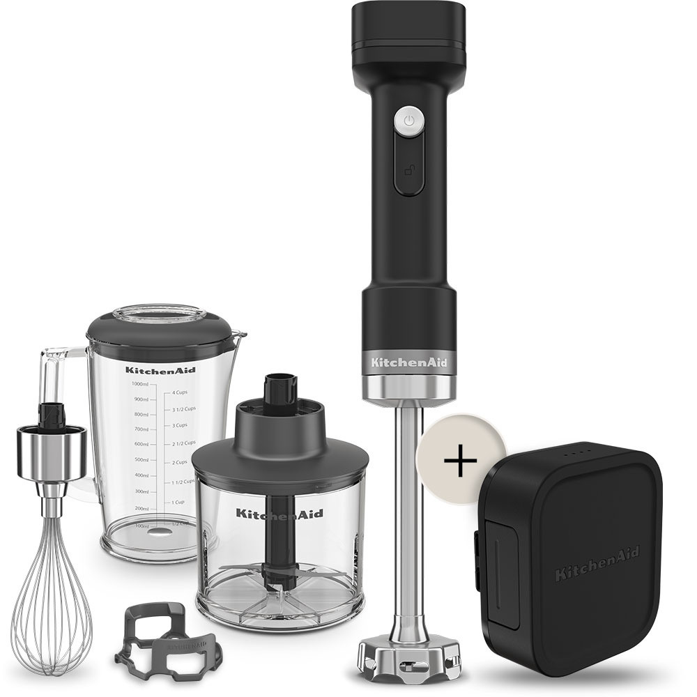 KitchenAid Go Cordless Hand Blender Plus Accessories With Battery - image 2
