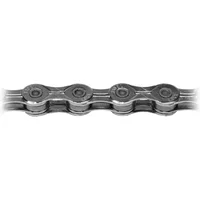 Silver KMC X11 Extra Light 11-speed MTB chain with smooth, durable links and engraved branding.