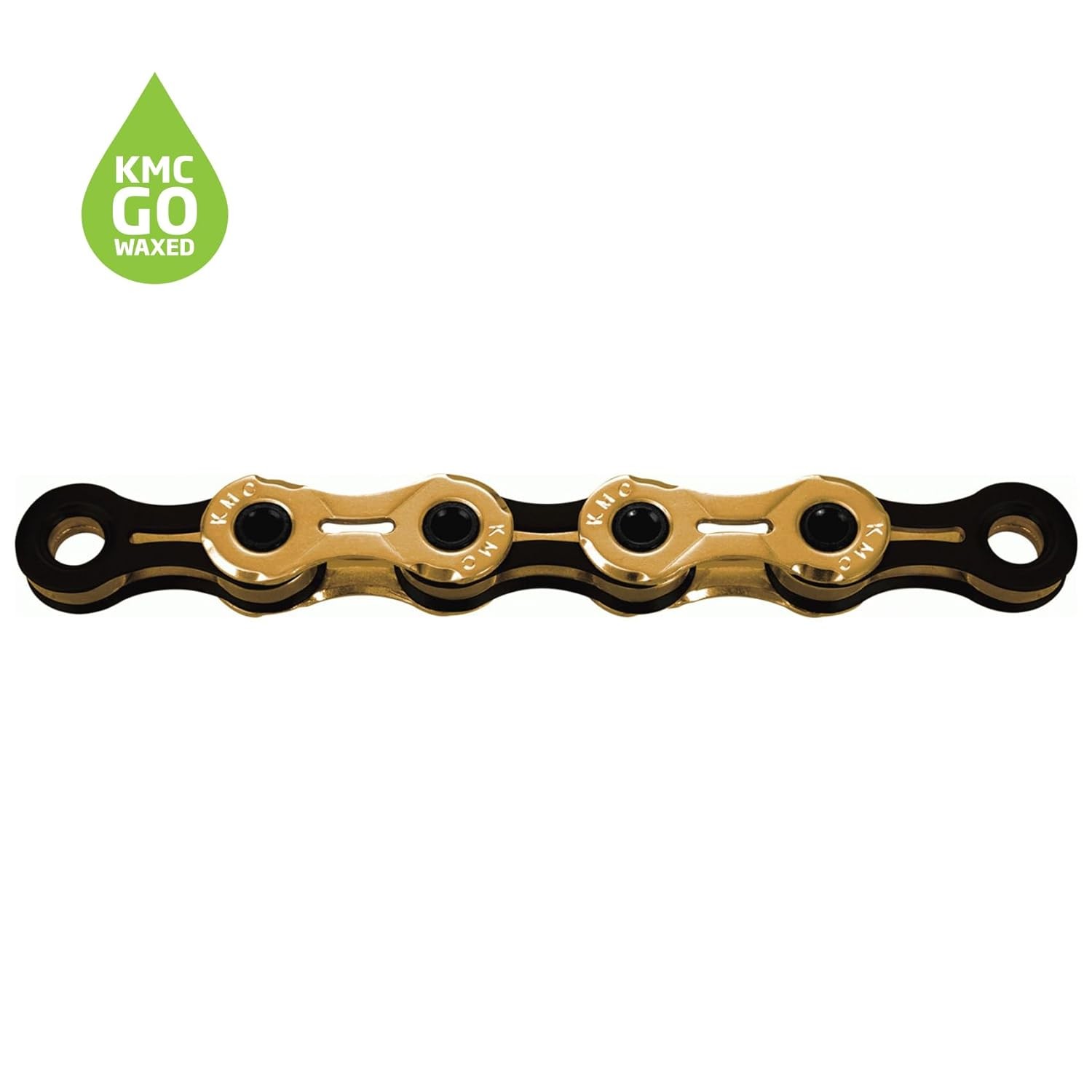 KMC X11-SL Waxed 11-Speed Chain 118L - Black - image 2
