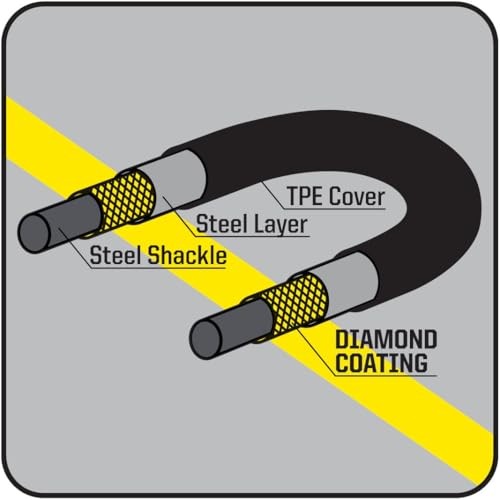 Kryptonite New York Diamond Angle Grinder Resistant U-Lock - image 3