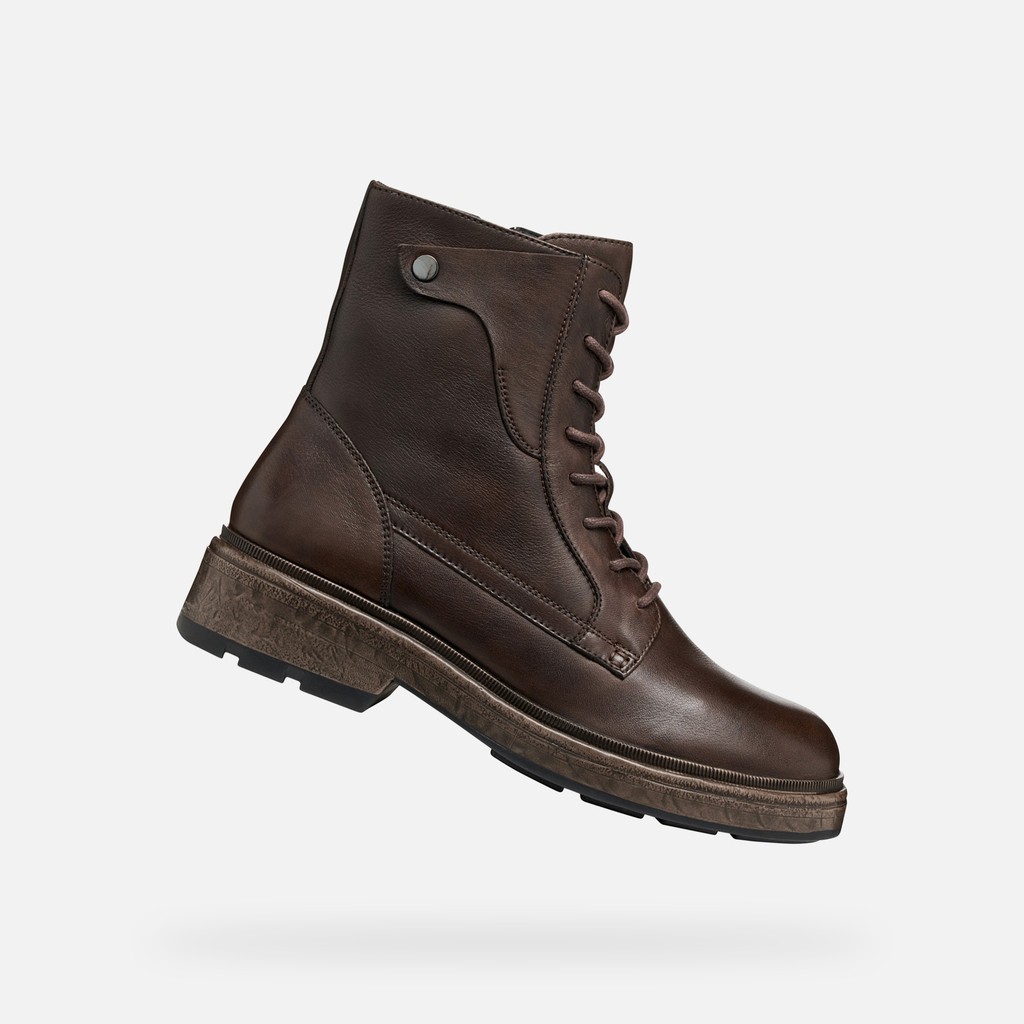 Lace-up ankle boots for women Geox Swelen - image 5