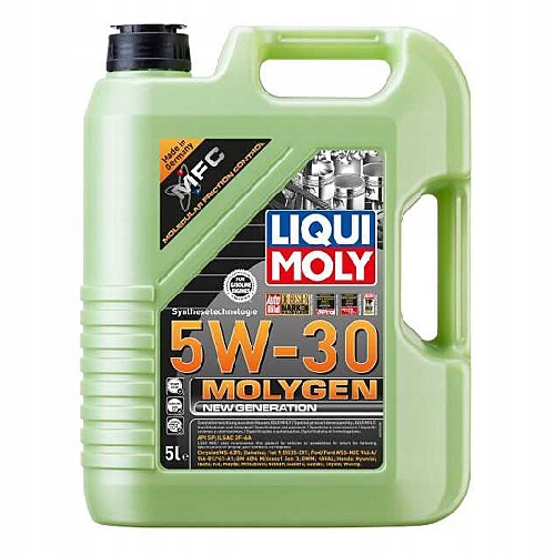 Liqui Moly LIQUI MOLY 9952 Engine Oil Molygen New Generation 5W-30 Capacity: 5l
