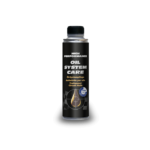 Black metal tin of LIQUI MOLY 1015 Engine Oil Additive Molygen Motor Protect, 500ml capacity, featuring bold white text and a graphic of oil, designed for petrol engines.