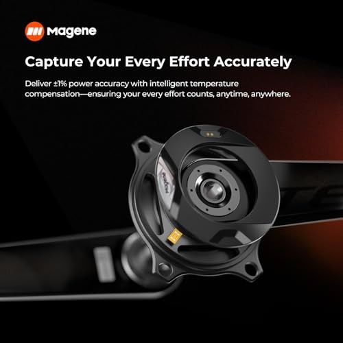 Magene TEO P515 Carbon Power Meter Crank Set - 160mm - image 4