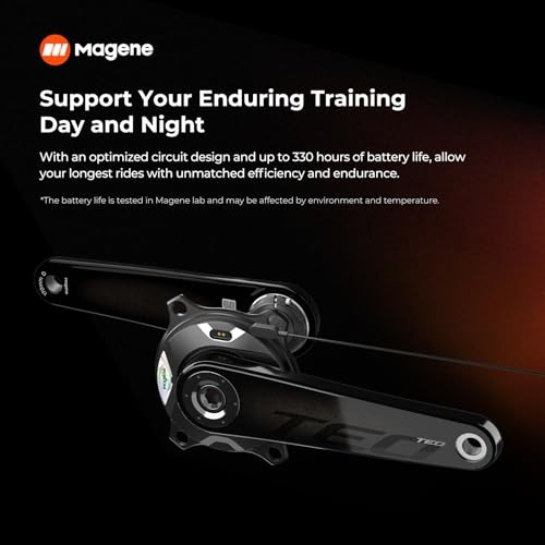 Magene TEO P515 Carbon Power Meter Crank Set - 160mm - image 5