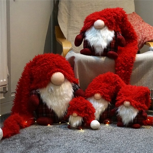 Marco Paul Red Super Furry Winter Wolf Gonk 90cm - image 2