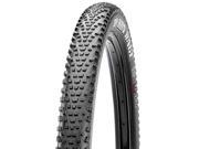 Maxxis Rekon Race tire in black, measuring 29x2.35 inches, features a knobby tread pattern designed for optimal traction and performance on various terrains.