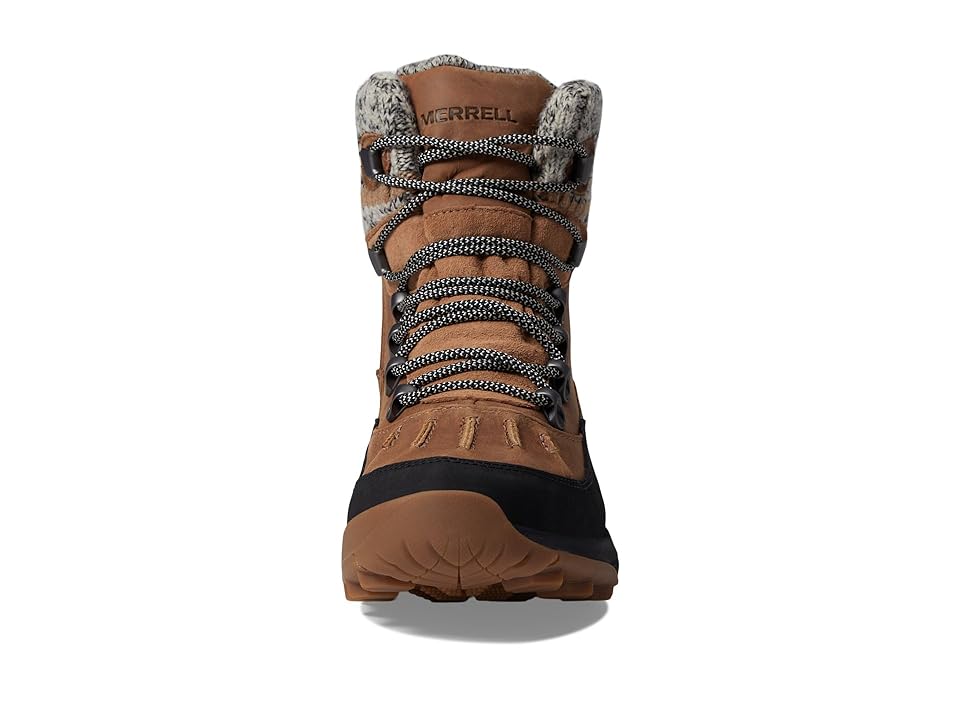 Merrell Siren 4 Thermo Mid Zip Leather Women's Tobacco Hiking Boots - image 2