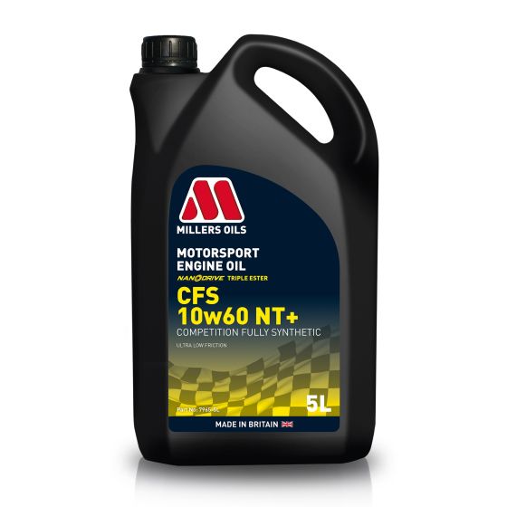 Millers Oils Millers Oils CFS NT+ Nanodrive 10W60 Synthetic Motorsport Engine Oil - 10W60 5 Litre Bottle