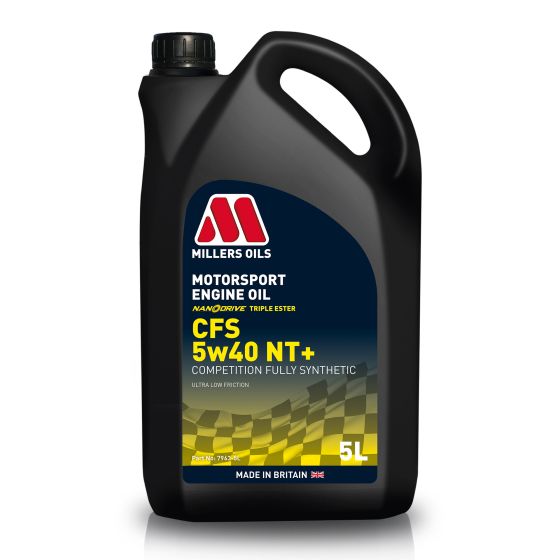 Millers Oils Millers Oils CFS NT+ Nanodrive 5W40 Synthetic Motorsport Engine Oil - 5W40 5 Litre Bottle - MOL7963-5L