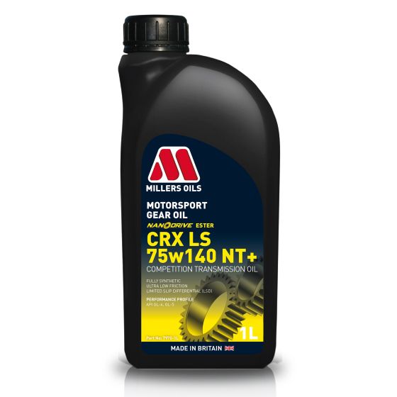 Millers Oils Millers Oils CRX LS NT+ Nanodrive 75W140 Synthetic Limited Slip Gear Oil - 1 Litre