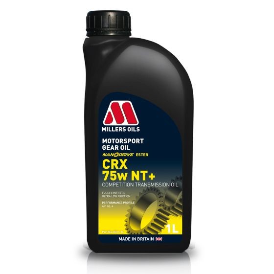 Millers Oils Millers Oils CRX NT+ Nanodrive 75W Synthetic Gear Oil - 1 Litre