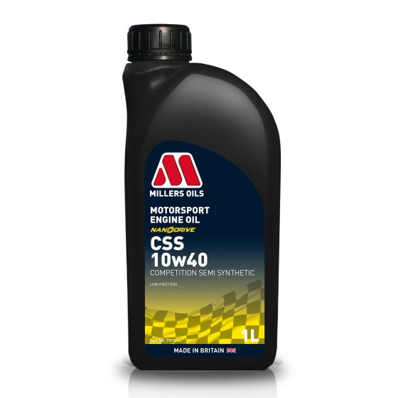 Millers Oils Millers Oils CSS Nanodrive 10W40 Semi-Synthetic Motorsport Engine Oil - 10W40 1 Litre