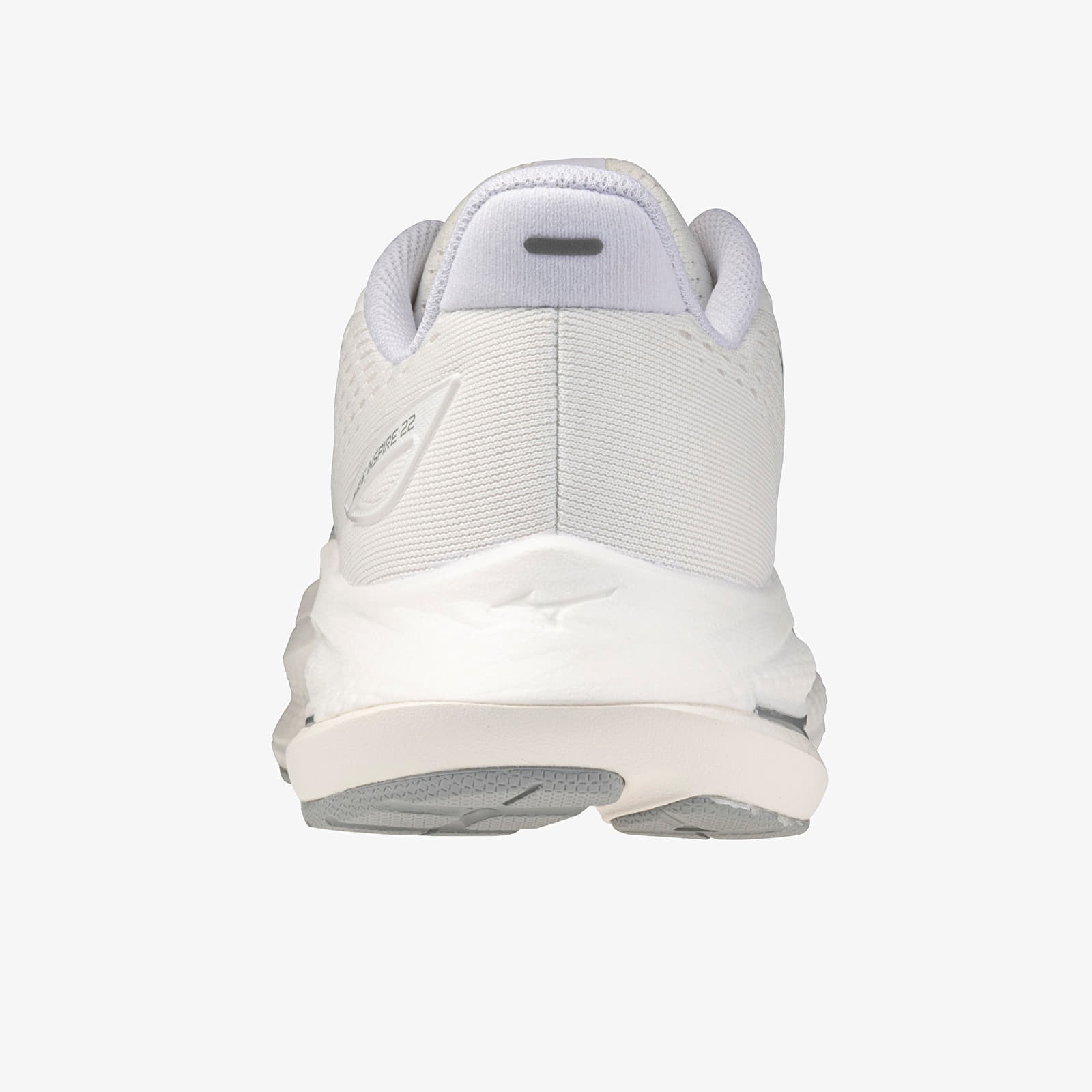 Mizuno Wave Inspire 22 Womens | White/white/harbor Mist - White / 6.5 / Standard - image 4