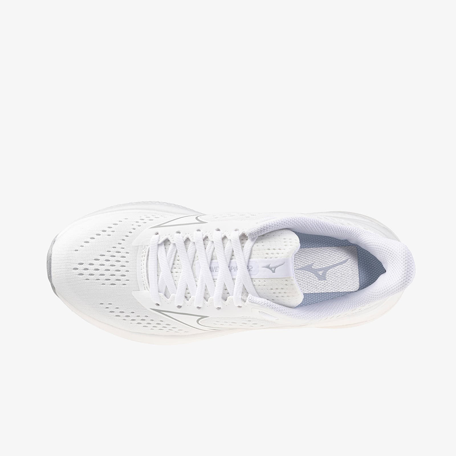 Mizuno Wave Inspire 22 Womens | White/white/harbor Mist - White / 6 / Standard - image 4