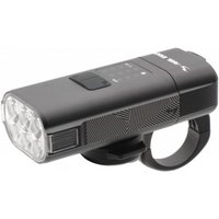 Black Moon Rigel Enduro front light with multiple LEDs, rectangular shape, and handlebar mount.