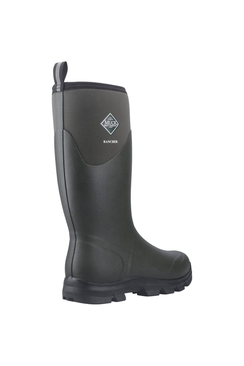 Muck Boots Rancher Rubber Men's Dusty Olive/Black Winter Knee High Boots - image 2