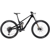 Black Norco Sight C2 Mountain Bike 2025 with full suspension, 29-inch wheels, and Maxxis tires.