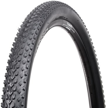 Black Nutrak Nut Havoc 2 MTB/BMX tyre featuring a textured tread pattern for enhanced grip and durability, designed for off-road performance.