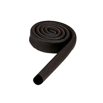 Black roll bar sleeving made of durable material, featuring a 40mm diameter and designed for protective covering of roll bars.
