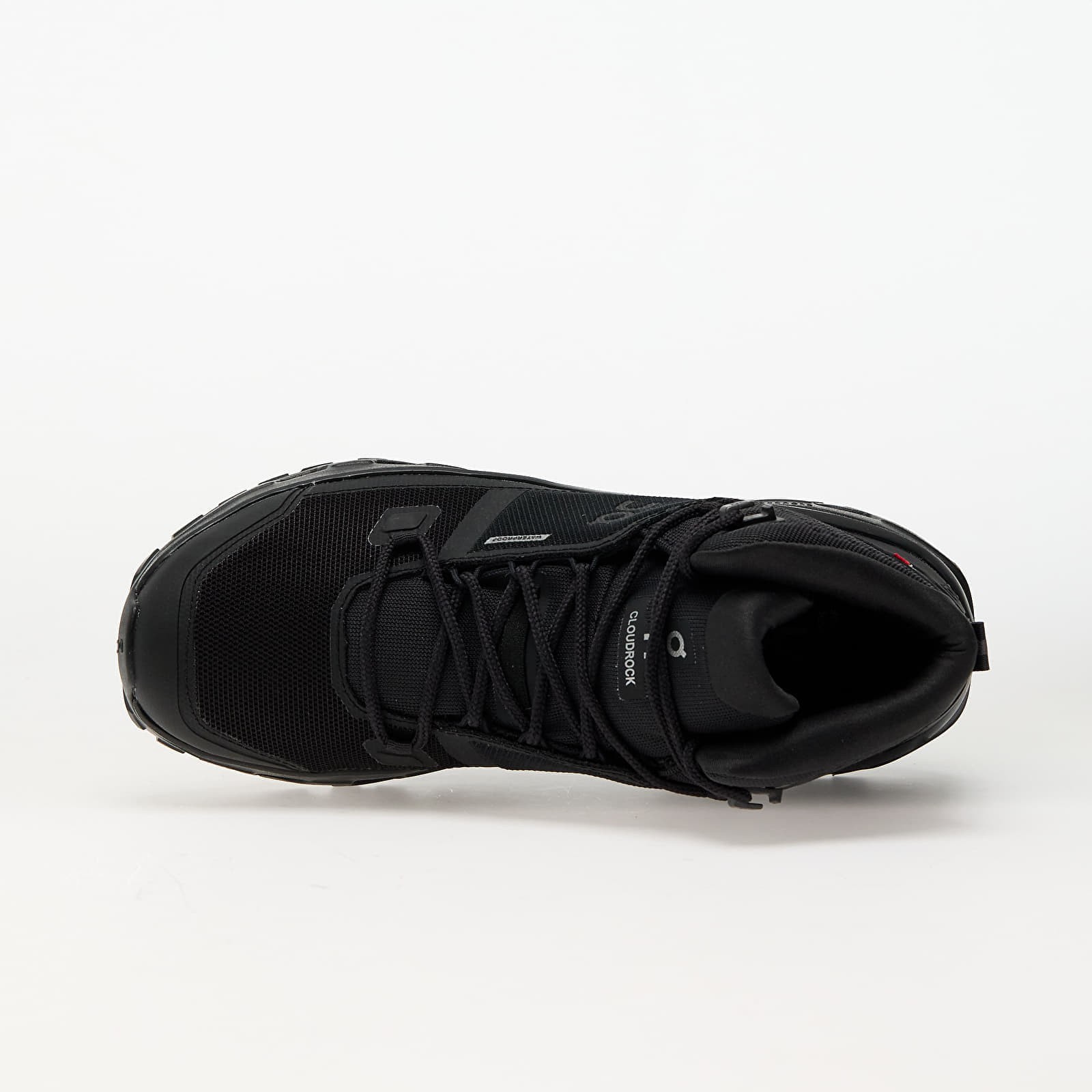 On Cloudrock Mid Waterproof Womens | Black/Black - Black / 6.5 - image 4