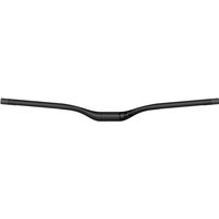 Black OneUp Components Carbon E-Bar with sleek, lightweight design and subtle branding on the handlebar center.