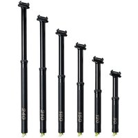 Black OneUp Components V3 Dropper Post, 30.9mm diameter, 150mm travel, sleek design with adjustable seat clamp.
