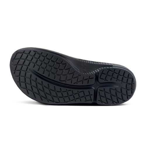OOFOS OOahh Sport Slide | Unisex - Matrix Black / 11 - image 3