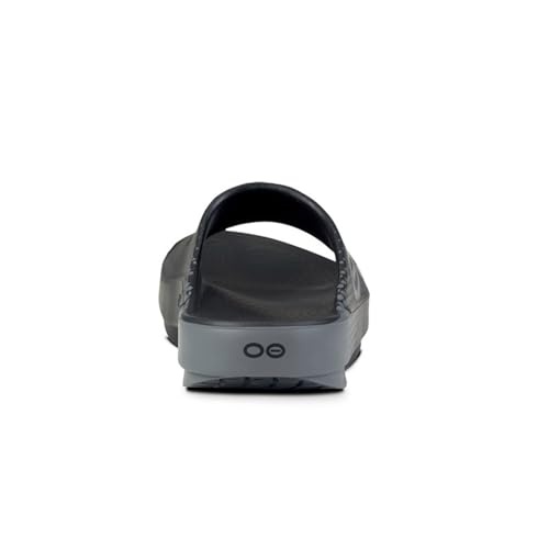 OOFOS OOahh Sport Slide | Unisex - Matrix Black / 11 - image 4