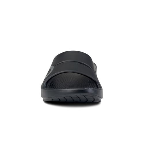OOFOS OOahh Sport Slide | Unisex - Matrix Black / 11 - image 5