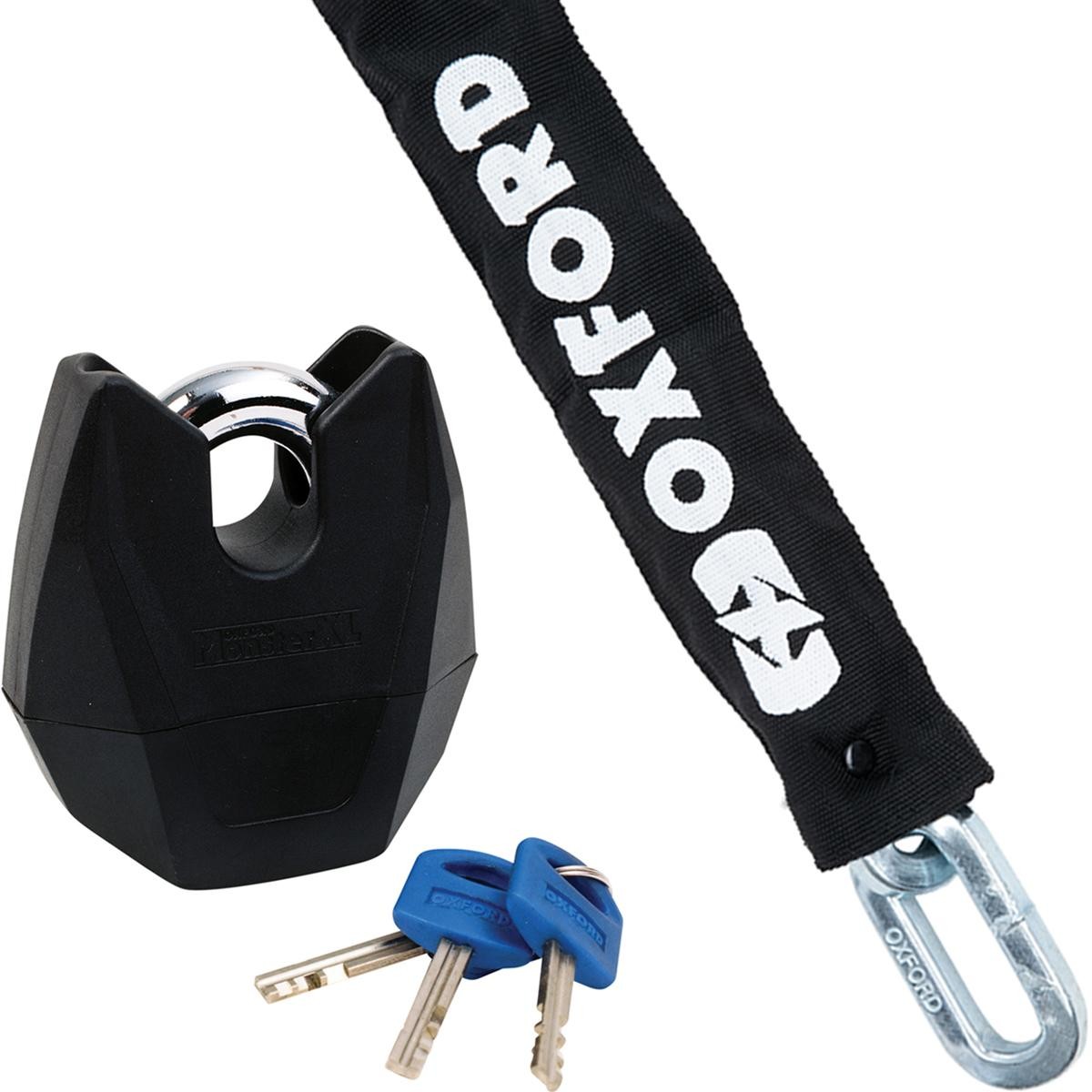 Oxford Cr-Mo Chain 12 mm x 1.5 m & OF22 Padlock - image 2