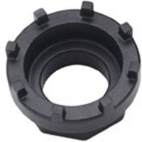 Black Park Tool BBT18C bottom bracket tool with 8 notches for Shimano and ISIS cups.