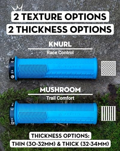 Peaty's Monarch Mushroom Grip - Thick, Mango - image 2