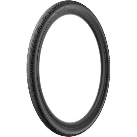 Pirelli Cinturato Gravel H Performance Line tyre in black, measuring 700 x 50, features a textured tread pattern designed for gravel and mixed terrain.