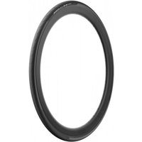 Black Pirelli P7 Sport Tyre, 700 x 28, sleek design with smooth tread and subtle branding on the sidewall.