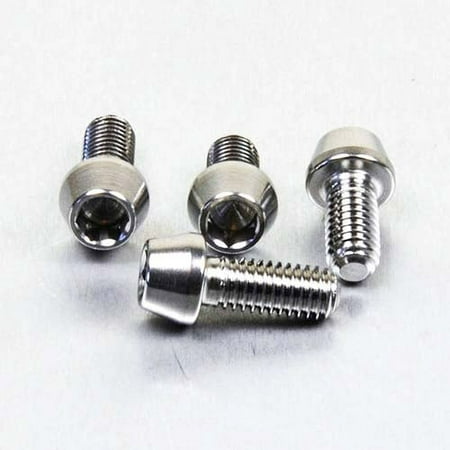 Pro-Bolt stainless steel front brake and clutch reservoir mount bolt kit featuring four silver bolts with a sleek finish and hexagonal heads for easy installation.