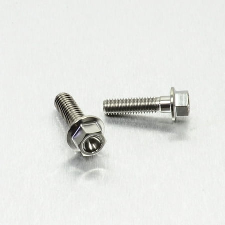 Pro-Bolt stainless steel front brake reservoir mount bolt kit in silver, featuring two hex head bolts with a polished finish and threaded shafts for secure installation.