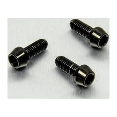 Pro-Bolt stainless steel rear brake master and reservoir mount bolt kit featuring three black bolts with a sleek finish and rounded heads.
