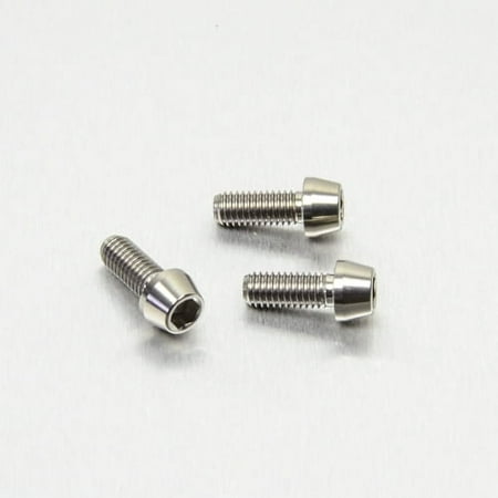 Pro-Bolt stainless steel rear brake master and reservoir mount bolt kit in silver, featuring three bolts with a hexagonal socket and a polished finish.