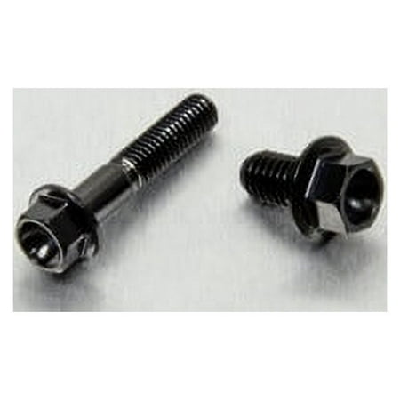 Pro-Bolt Titanium Front Brake Reservoir Mount Bolt Kit featuring two silver titanium bolts with hexagonal heads, designed for durability and lightweight performance.
