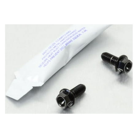 Pro-Bolt Titanium Rear Slave Master Cylinder Mount Bolt Kit featuring two black titanium bolts with a hex head, packaged in a white envelope.